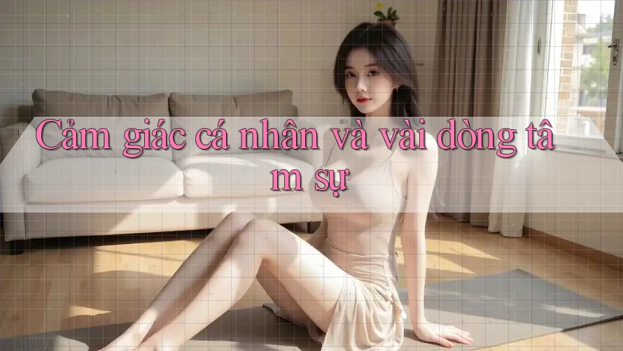 Cảm giác cá nhân và vài dòng tâm sự