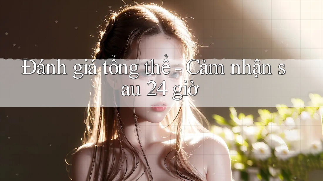 Đánh giá tổng thể - Cảm nhận sau 24 giờ