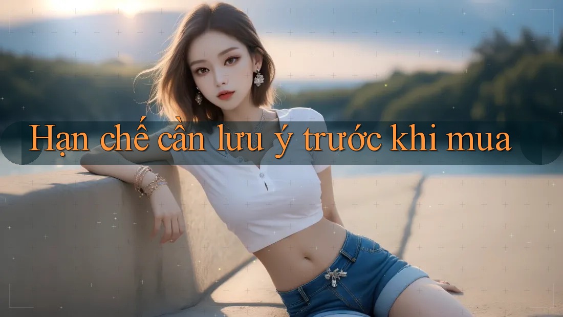 Hạn chế cần lưu ý trước khi mua