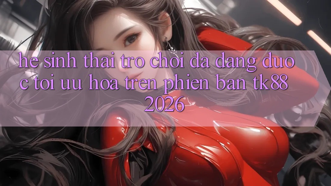 Hệ Sinh Thái Trò chơi Đa Dạng Được Tối Ưu Hóa Trên Phiên Bản TK88 2026