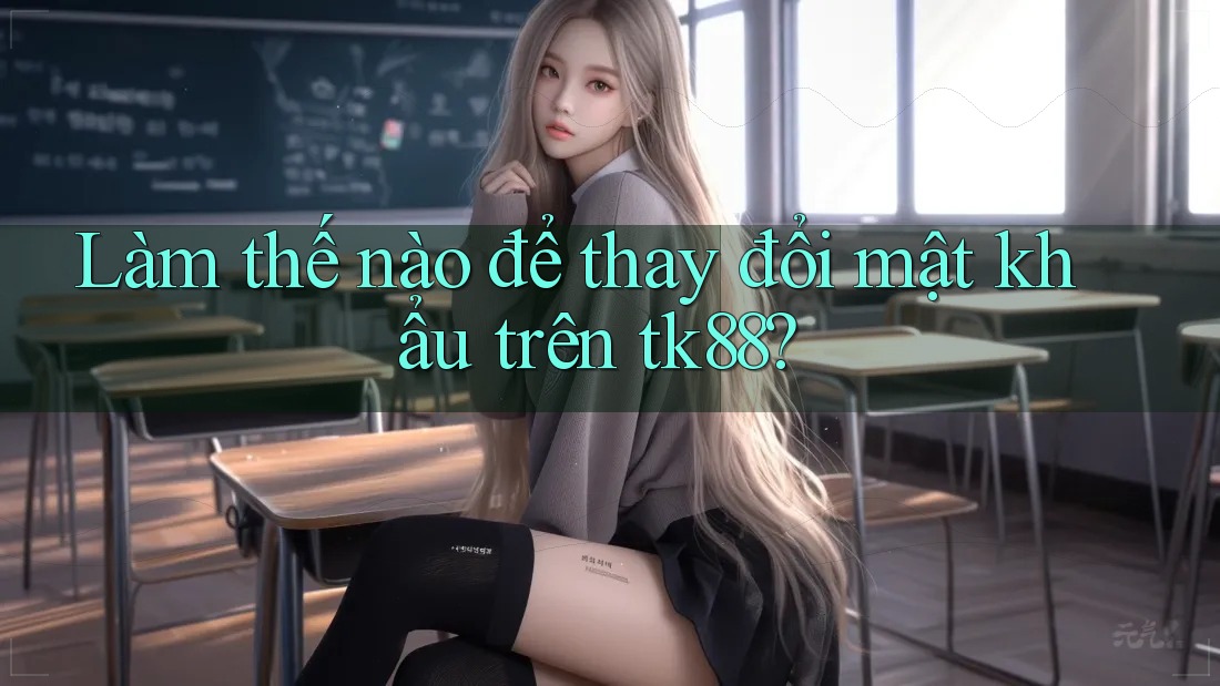 Làm thế nào để thay đổi mật khẩu trên tk88?