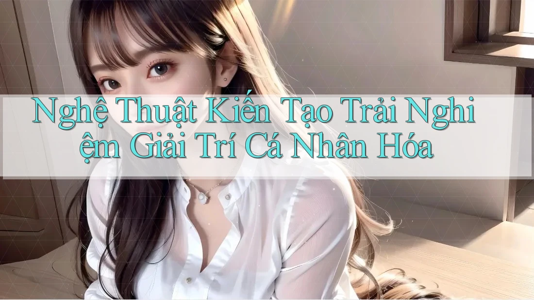 Nghệ Thuật Kiến Tạo Trải Nghiệm Giải Trí Cá Nhân Hóa Nghệ Thuật Kiến Tạo Trải Nghiệm Giải Trí Cá Nhân Hóa