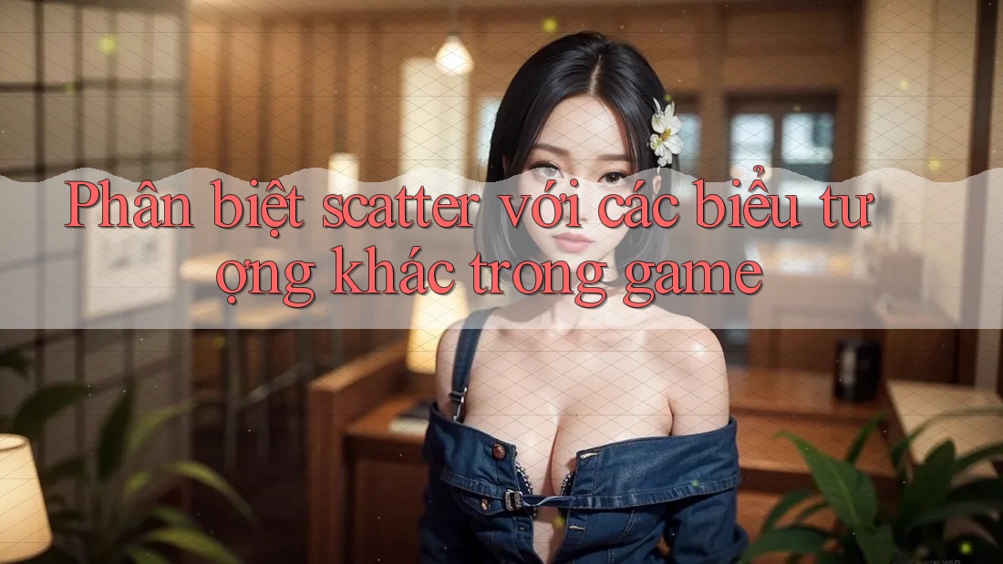 Phân biệt scatter với các biểu tượng khác trong game