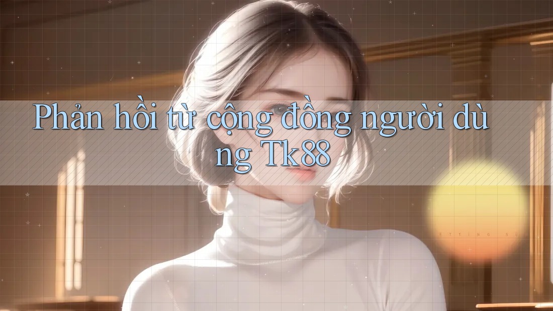 Phản hồi từ cộng đồng người dùng Tk88 Phản hồi từ cộng đồng người dùng Tk88