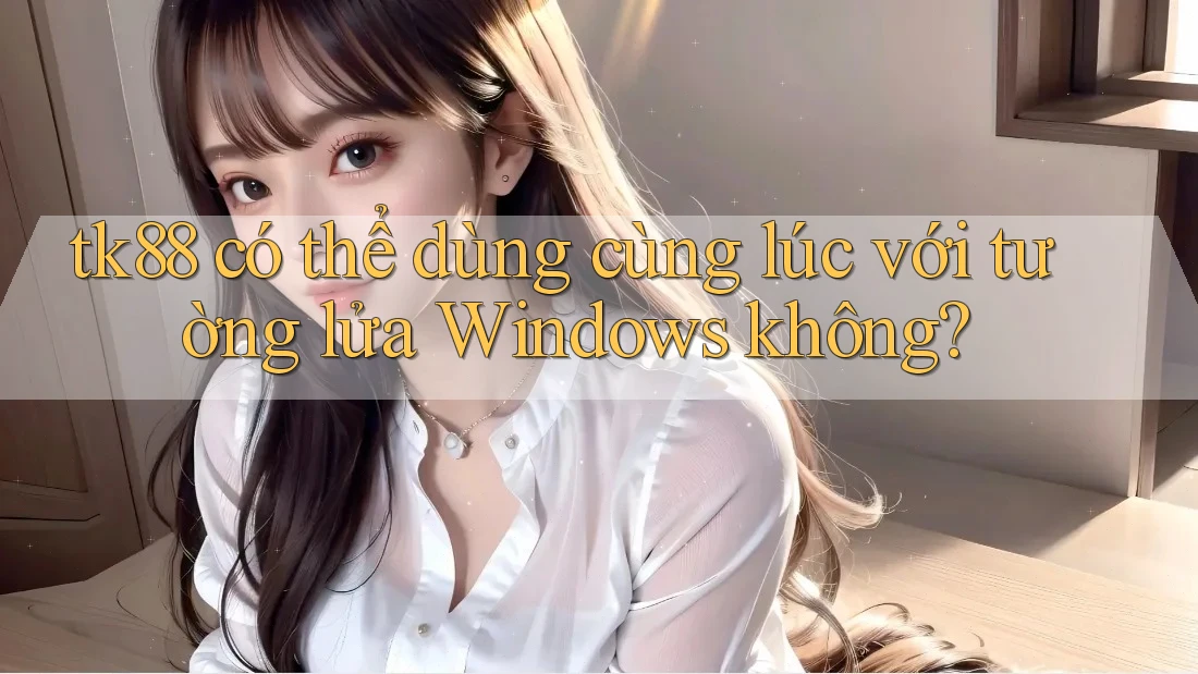 tk88 có thể dùng cùng lúc với tường lửa Windows không?