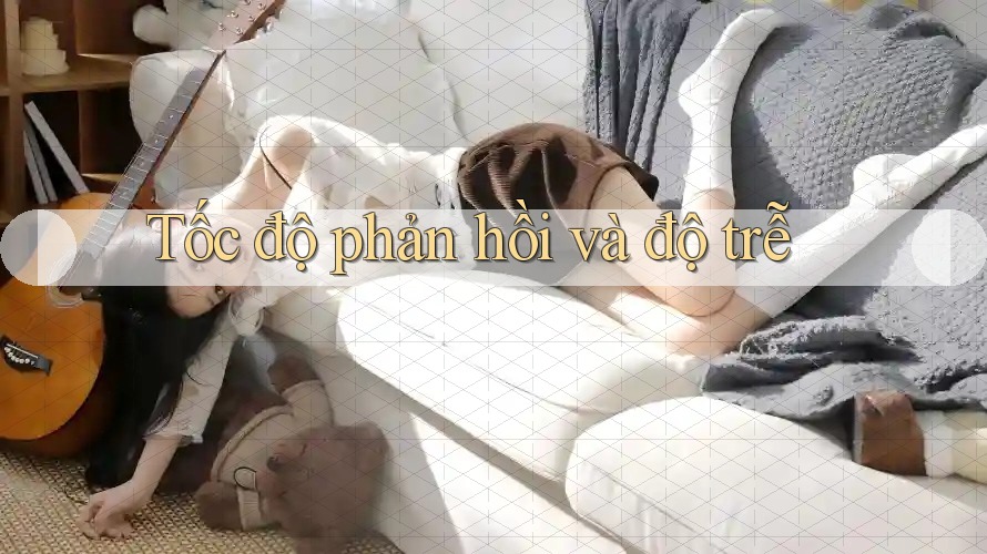 Tốc độ phản hồi và độ trễ Tốc độ phản hồi và độ trễ