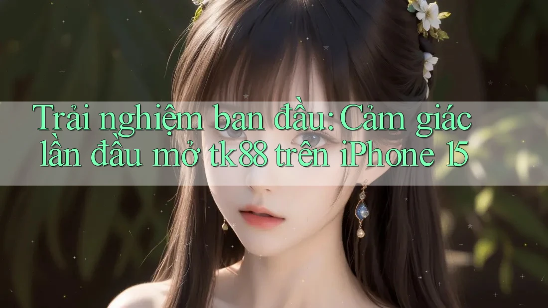 Trải nghiệm ban đầu: Cảm giác lần đầu mở tk88 trên iPhone 15 Trải nghiệm ban đầu: Cảm giác lần đầu mở tk88 trên iPhone 15