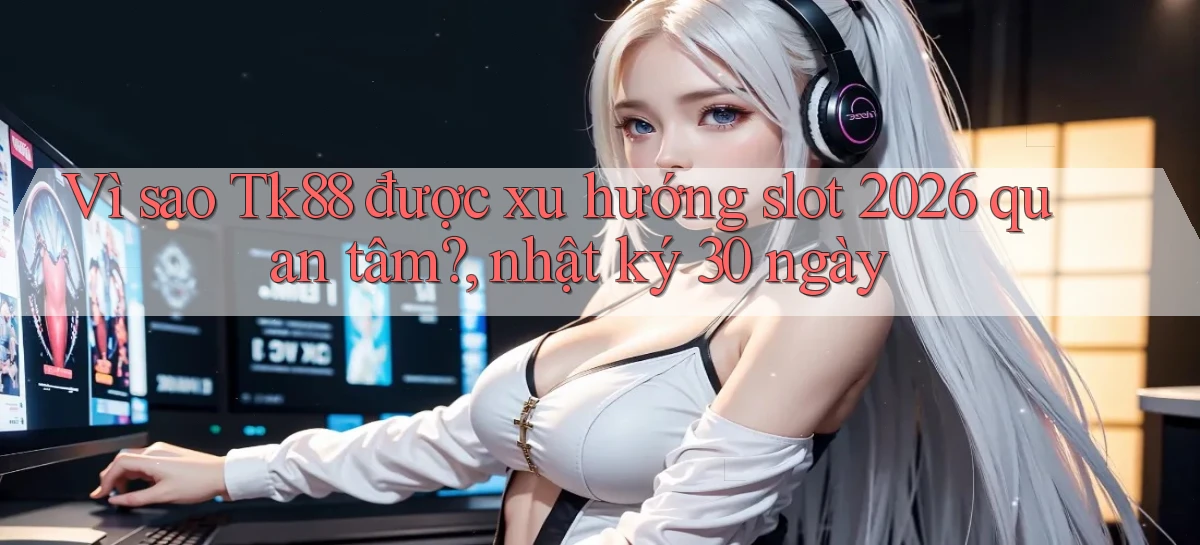 Vì sao Tk88 được xu hướng slot 2026 quan tâm, nhật ký 30 ngày