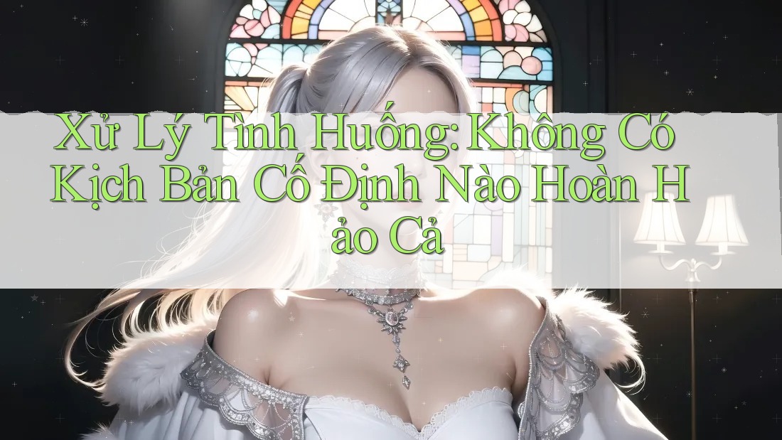 Xử Lý Tình Huống: Không Có Kịch Bản Cố Định Nào Hoàn Hảo Cả
